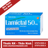 Thuốc Lamictal 50mg - Điều trị bệnh động kinh (30 viên)