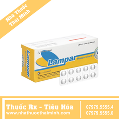 Thuốc Lampar 5mg - điều trị trào ngược dạ dày (6 vỉ x 10 viên)