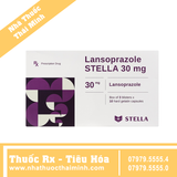 Thuốc Lansoprazole Stella 30mg - điều trị viêm loét dạ dày, tá tràng (3 vỉ x 10 viên)