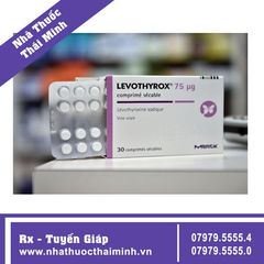Thuốc Levothyrox 75µg (Hộp 30 viên) - Điều Trị Bệnh Lý Tuyến Giáp