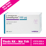 Thuốc Levothyrox 100µg - Điều trị bệnh lý tuyến giáp (2 vỉ x 15 viên)
