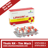 Thuốc Lipagim 300 - điều trị mỡ máu cao