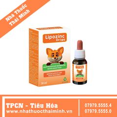 LIPOZINC DROP 30ML - Bổ Sung Kẽm, Giúp Bé Ăn Ngon, Tăng Đề Kháng