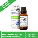 Siro BRAUER Liquid Immune Plus With Lactoferrin (23ml) - Hỗ trợ Tăng đề kháng từ sữa non