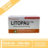 Thuốc Litopau Tab 50mg -  điều trị các triệu chứng viêm dạ dày ( 3 vỉ x 10 viên)