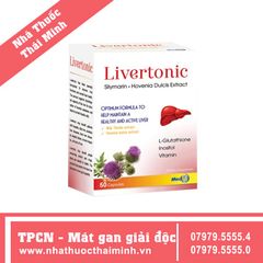 LIVERTONIC (Hộp 50 viên) - Viên Uống Giải Độc Gan