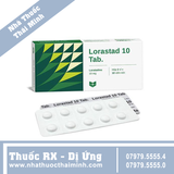 Thuốc Lorastad Tab 10mg Stella hỗ trợ giảm viêm mũi dị ứng, mày đay (2 vỉ x 10 viên)