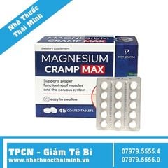 Viên uống MAGNESIUM CRAMP MAX (Hộp 45 viên) - Phòng chống co cơ, chuột rút