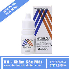 Thuốc nhỏ mắt Maxitrol Alcon điều trị viêm mắt (5ml)
