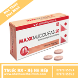 Maxxmucous-AB 30 Ampharco USA điều trị hô hấp cấp tính và mãn tính