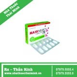 THUỐC MAXXNEURO 75MG (Hộp 30 viên) - Điều Trị Rối Loạn Lo Âu, Chống Động Kinh