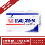 Thuốc Medi-Levosulpirid 50mg - Hỗ trợ điều trị tâm thần phân liệt (30 viên)