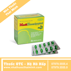 Thuốc Medi Eucalyptol - Điều trị ho, đau họng và cảm cúm  (10 vỉ x 10 viên)