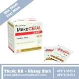 Thuốc bột pha hỗn dịch uống MekoCefal 250 - điều trị nhiễm khuẩn (24 gói)