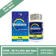 MELATONIN NIGHTTIME SLEEP AID 6MG NUHEALTH