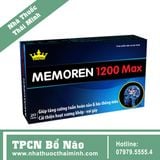 Memoren 1200 Max - Tăng cường tuần hoàn máu não