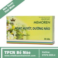 Memoren Kingphar - Điều hòa mạch máu, minh mẫn, nhớ lâu