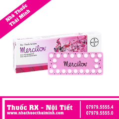 Thuốc tránh thai Mercilon Bayer (1 vỉ x 21 viên)