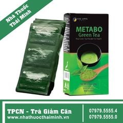 Fine Japan Metabo Green Tea (Hộp 30 gói) - Bột trà xanh hỗ trợ giảm cân