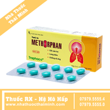 Thuốc ho Methorphan - Hỗ trợ điều trị ho khan, ho có đờm (2 vỉ x 10 viên)