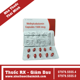 Thuốc Methylcobalamin Capsules 1500mcg - Điều trị thần kinh ngoại biên (3  vỉ x 10 viên)