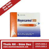 Thuốc Meyercarmol 500 - giảm đau xương khớp (10 vỉ x 10 viên)