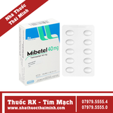 Thuốc Mibetel 40mg - Điều trị tăng huyết áp (3 vỉ x 10 viên)