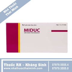 Thuốc MIDUC - kháng sinh chống nhiễm khuẩn (1 vỉ x 10 viên)