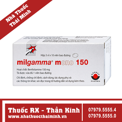 Thuốc Milgamma Mono 150 - Điều trị viêm đa dây thần kinh (30 viên)
