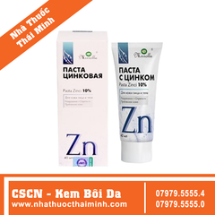 Paste with Zinc MIRROLLA 40ml - Kem Hăm Bôi Ngoài Da, Ngăn Ngừa Viêm Da