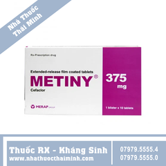 Thuốc Metiny 375mg - Điều trị nhiễm khuẩn
