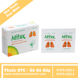 Thuốc Mitux 200mg - làm loãng chất nhầy đường hô hấp (24 gói)