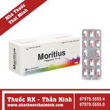 Thuốc Moritius 75mg - Trị động kinh, rối loạn lo âu (6 vỉ x 14 viên)