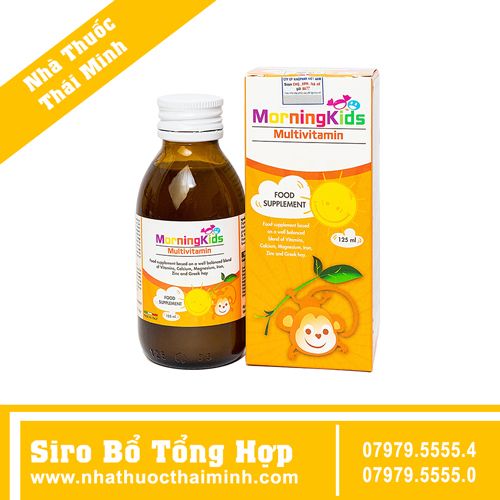Morningkids Multivitamin Siro Bổ Sung Vitamin Cho Trẻ