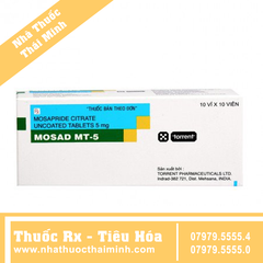 Thuốc Mosad MT-5 - điều trị triệu chứng dạ dày