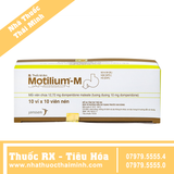 Thuốc Motilium-M 10mg - Điều trị nôn, buồn nôn (10 vỉ x 10 viên)
