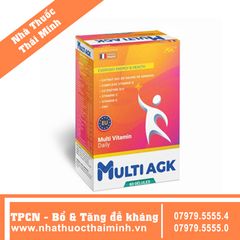 Multi AGK (60 Viên) - Tăng cường sức khỏe và nâng cao sức đề kháng