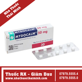 Thuốc Mydocalm 50mg - Trị co cứng cơ sau đột quỵ (3 vỉ x 10 viên)