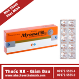 Thuốc Myonal 50mg - cải thiện các triệu chứng tăng trương lực cơ (3 vỉ x 10 viên)