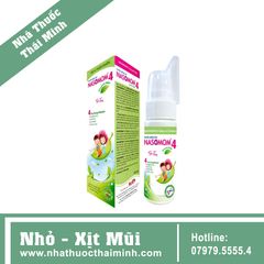 Nasomom 4 Dung Dịch Rửa Mũi Khuynh diệp