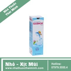 Dung dịch xịt mũi Nasomon Tinh dầu Trẻ em