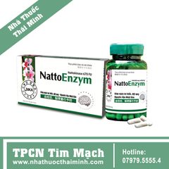 NATTOENZYM 90 VIÊN - NGĂN NGỪA TAI BIẾN MẠCH MÁU NÃO