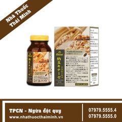 VIÊN UỐNG MAMORI NATTOKINASE (HỘP 60 VIÊN) - Hỗ Trợ Sức Khỏe Tim Mạch