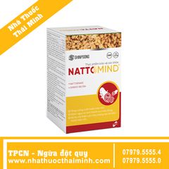 Nattomind (Hộp 60 Viên) - Viên uống giúp giảm nguy cơ hình thành cục máu đông