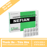 Thuốc Nefian 30mg - hỗ trợ giảm tiết acid dạ dày (3 vỉ x 10 viên)