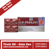 Thuốc Neopyrazon 50mg - giúp giảm đau, hạ sốt và kháng viêm (100 viên)