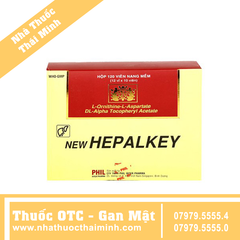 Thuốc New Hepalkey - điều trị chứng tăng amoniac huyết (12 vỉ x 10 viên)