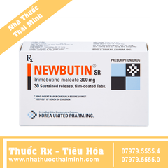 Thuốc Newbutin 300mg -  điều trị trào ngược dạ dày (3 vỉ x 10 viên)