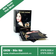 NHUỘM TÓC DƯỢC LIỆU THÁI DƯƠNG MÀU ĐEN (Hộp 5 gói)