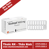 Thuốc Nootropyl 800mg - điều trị hội chứng tâm thần (3 vỉ x 15 viên)